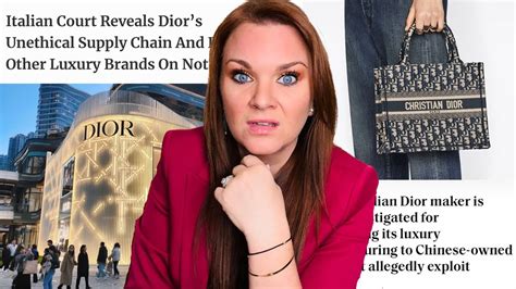 dior exploitation|christian dior controversy.